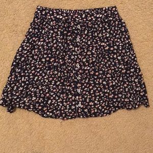 Hollister Floral Skirt